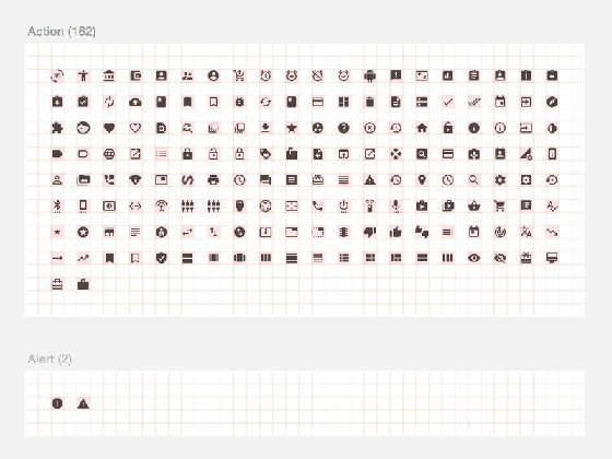 Material Design Icons素材之家精选sketch素材