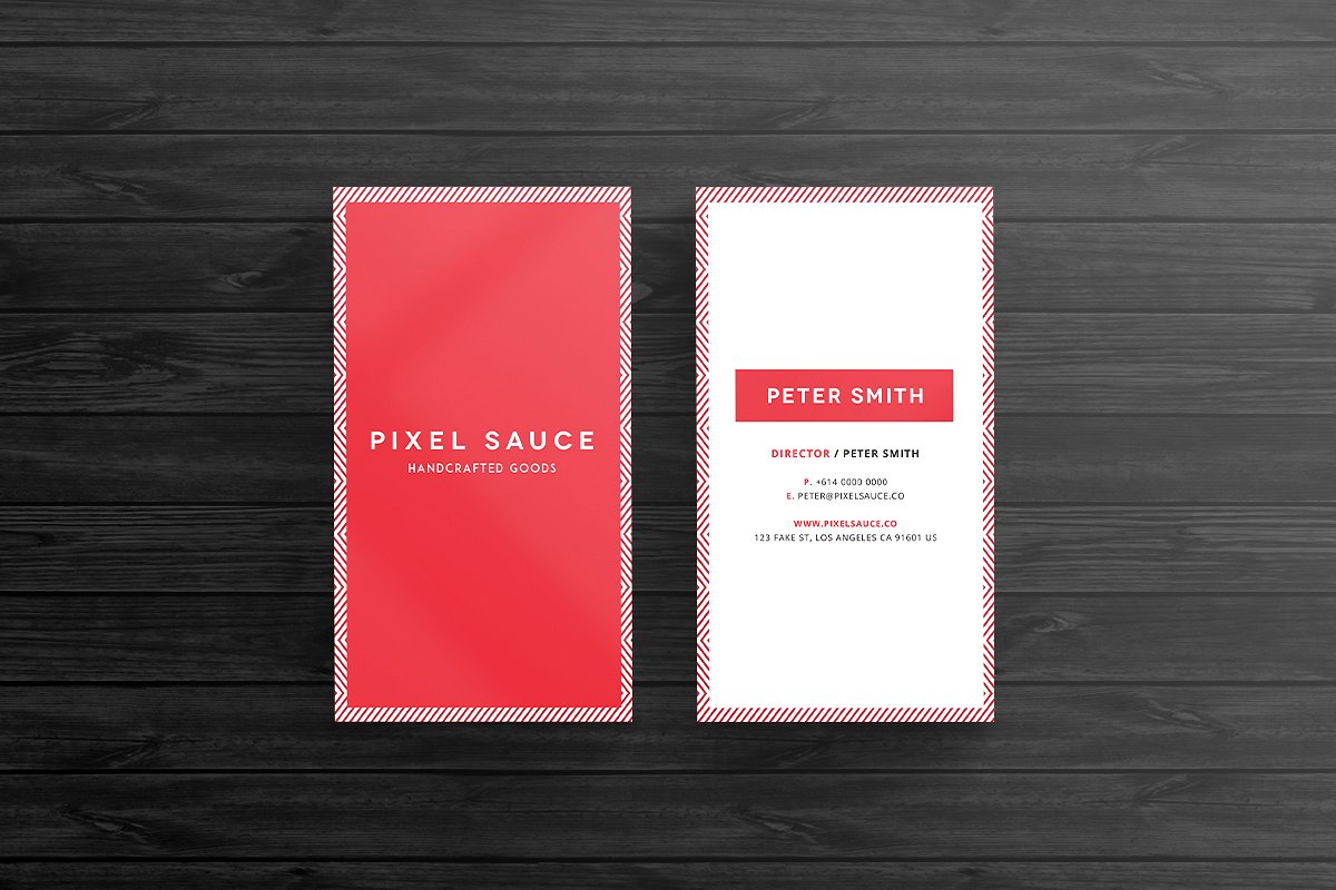 68个高端时尚简约的商务名片设计模板插图(20)