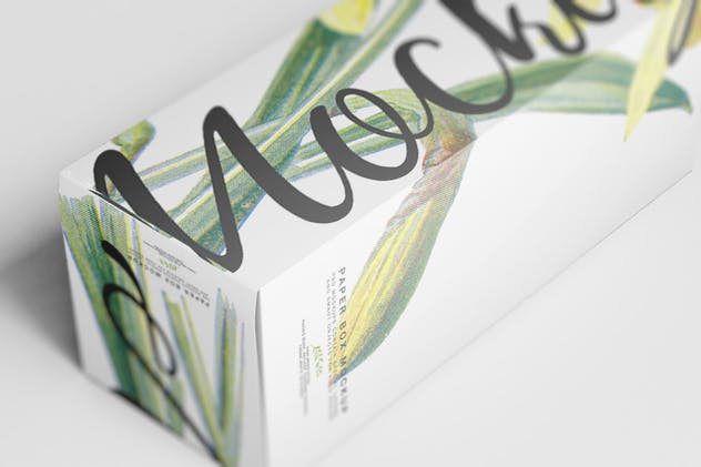 葡萄酒/饮料瓶包装纸盒样机9 Paper Box Mockup 09插图(12)