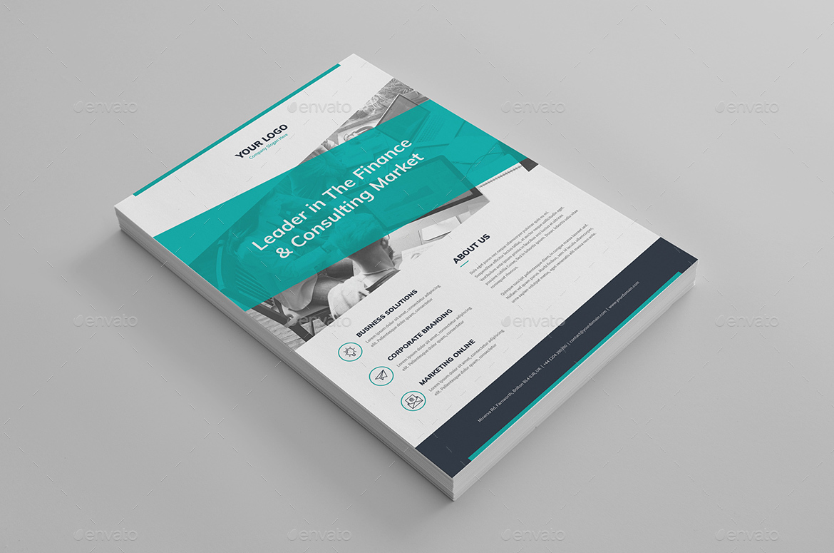 典型的正式的企业商务四折页模板下载插图(39)