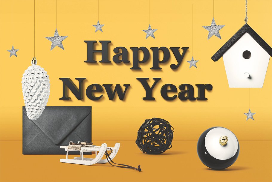 圣诞节主题场景样机模板集 Christmas Mockup Creator插图(7)