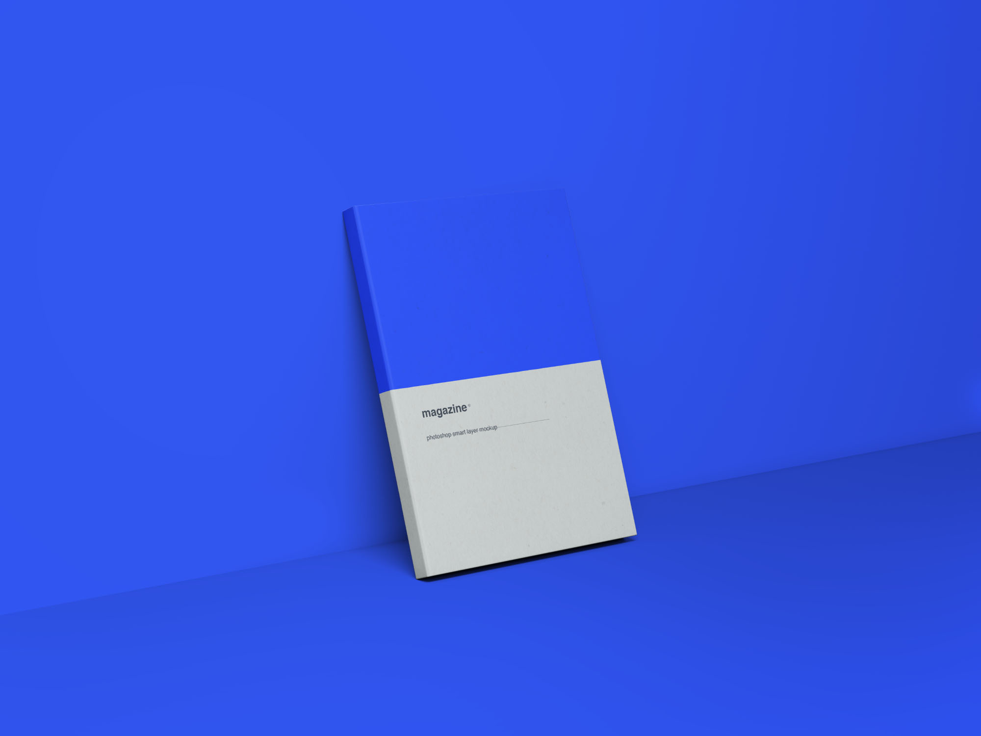 杂志封面设计立体效果图样机模板 Smart Magazine Cover Mockup插图(1)