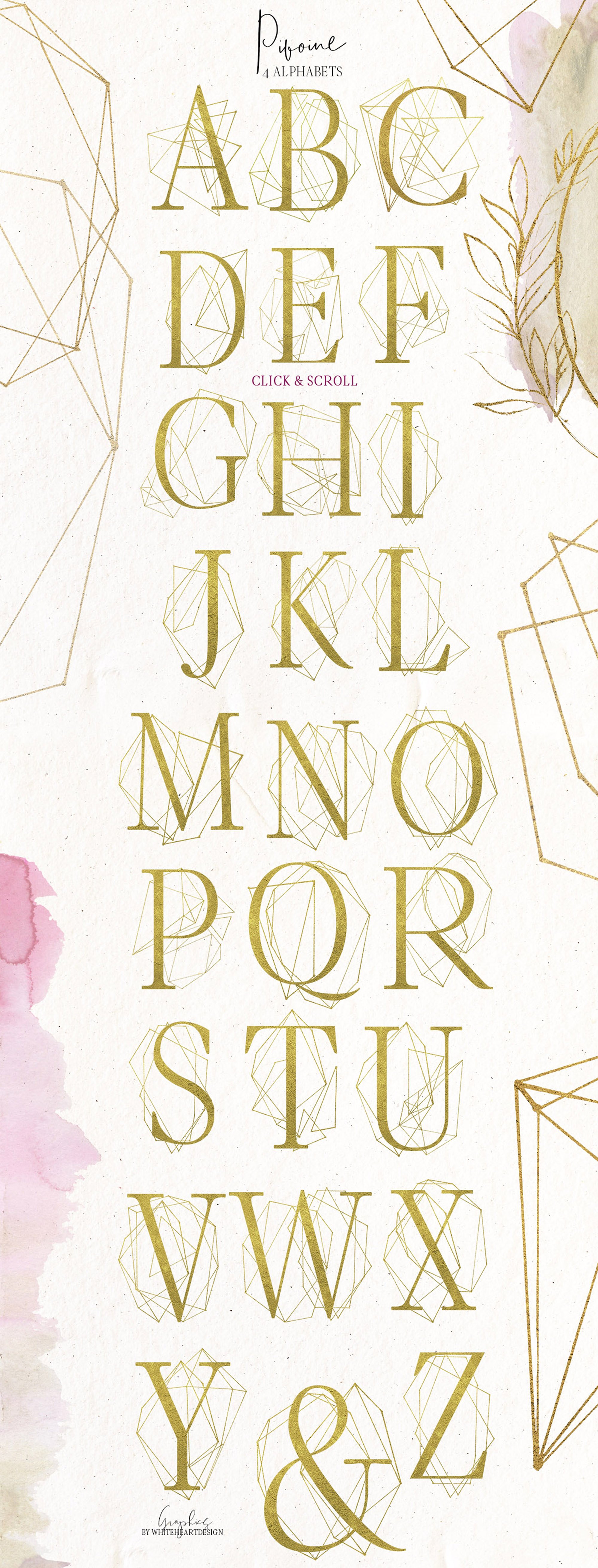 水彩画设计工具包[3.18GB] Pivoine – Watercolor Design Kit插图(12)