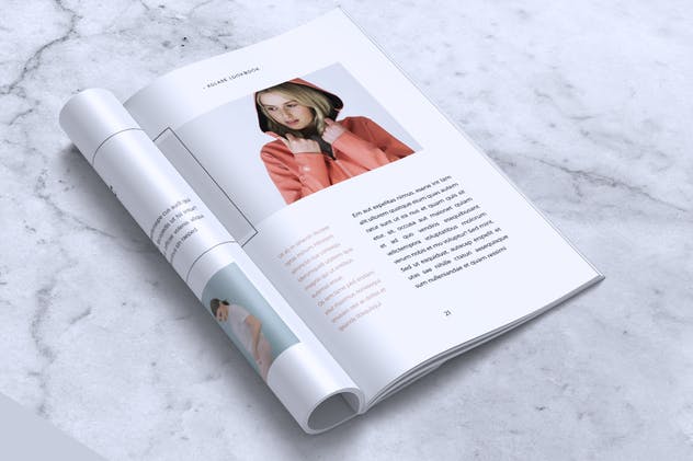 极简主义时尚服饰品牌产品手册INDD模板 KOLASE Minimal Fashion Lookbook插图(12)