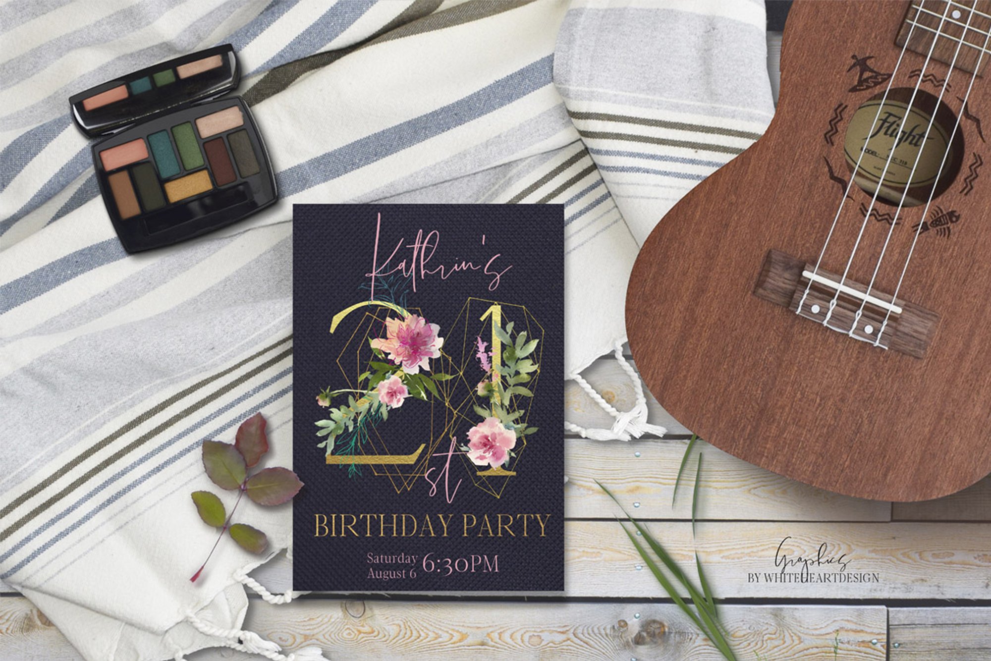 水彩画设计工具包[3.18GB] Pivoine – Watercolor Design Kit插图(11)