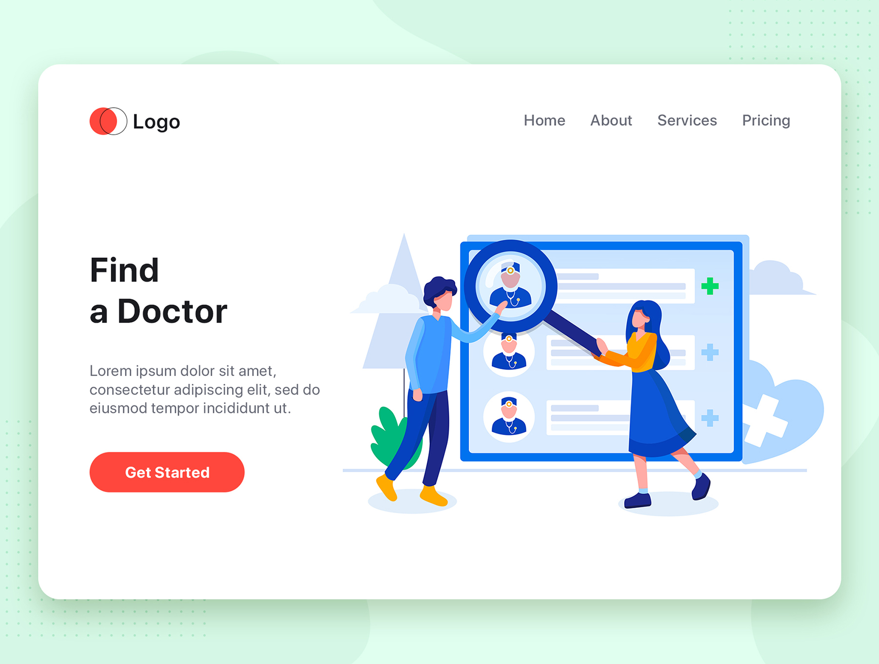 素材库下午茶:10个不同场景的Web矢量插画集插图(5)