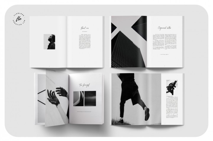 40页干净、美观、极简的摄影杂志模板下载[indd]插图(4)