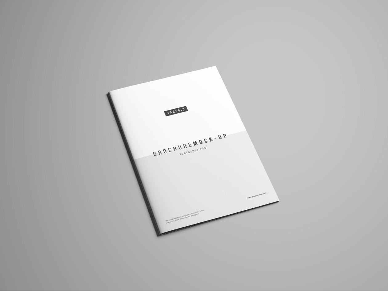 完美简单的多角度画册设计展示模型PSD下载1-6