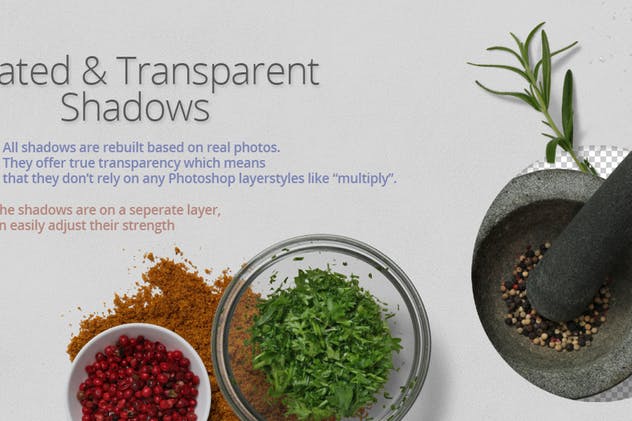 草药和香料巨无霸场景样机生成器 Kitchen Scene Gen. – Herbs & Spices插图(3)