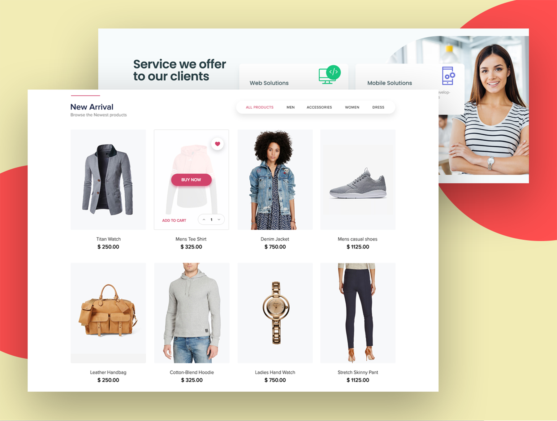 几套好用的官网和后台仪表盘UI模板下载[PSD]插图(3)