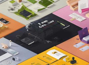 高品质的VI设计展示模型MOCKUP套装下载（PSD，10GB，完整版）