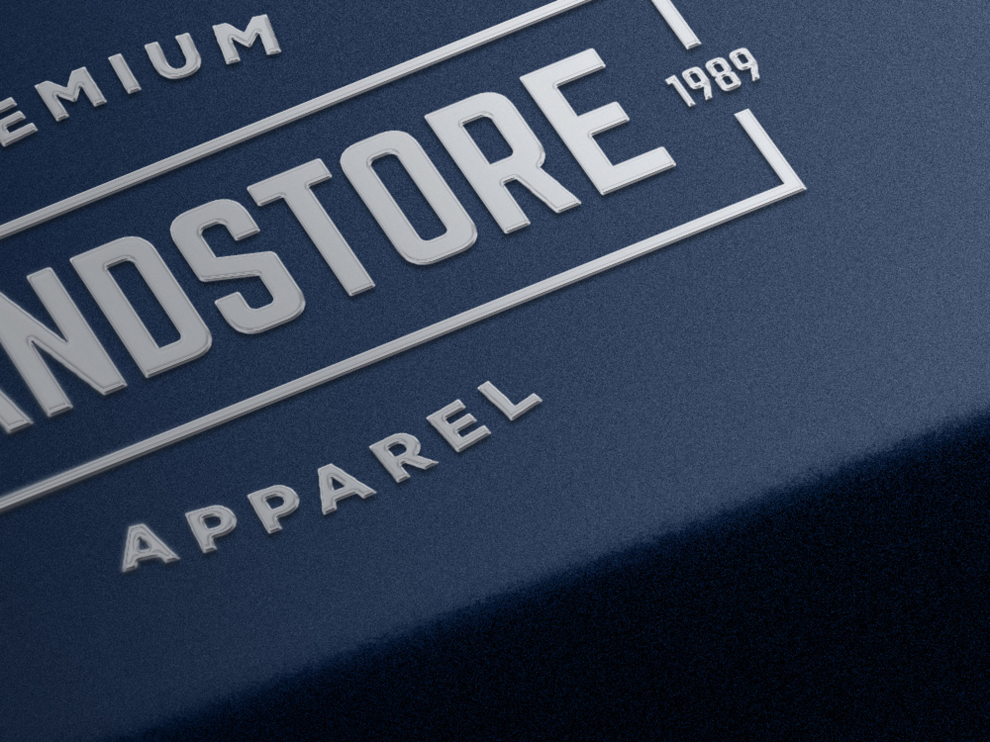 金属品牌Logo标志设计效果图样机 Metal Branding Logo Mockup插图(1)