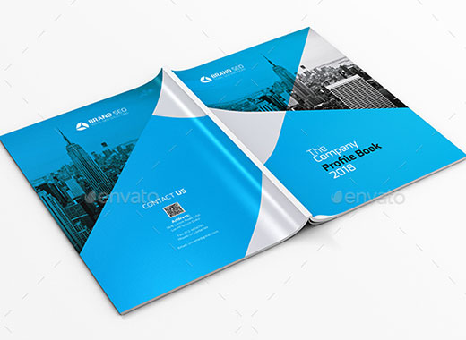 一套企业介绍类杂志模板下载[indd]