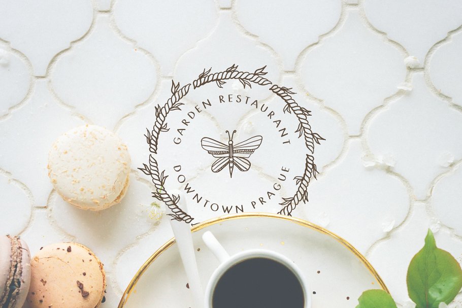 优雅艺术类Logo模板 Jar of Logos – 50 Logo Templates插图(7)