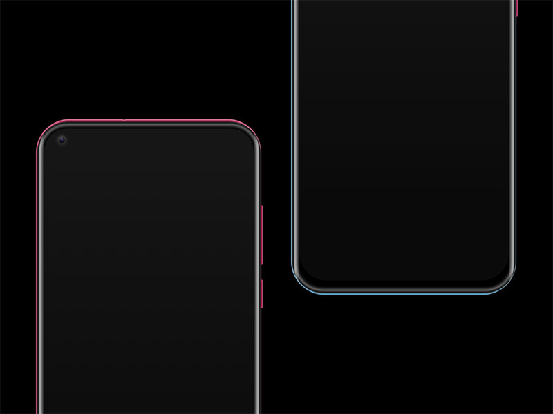 华为 nova 4 模型素材之家精选sketch素材