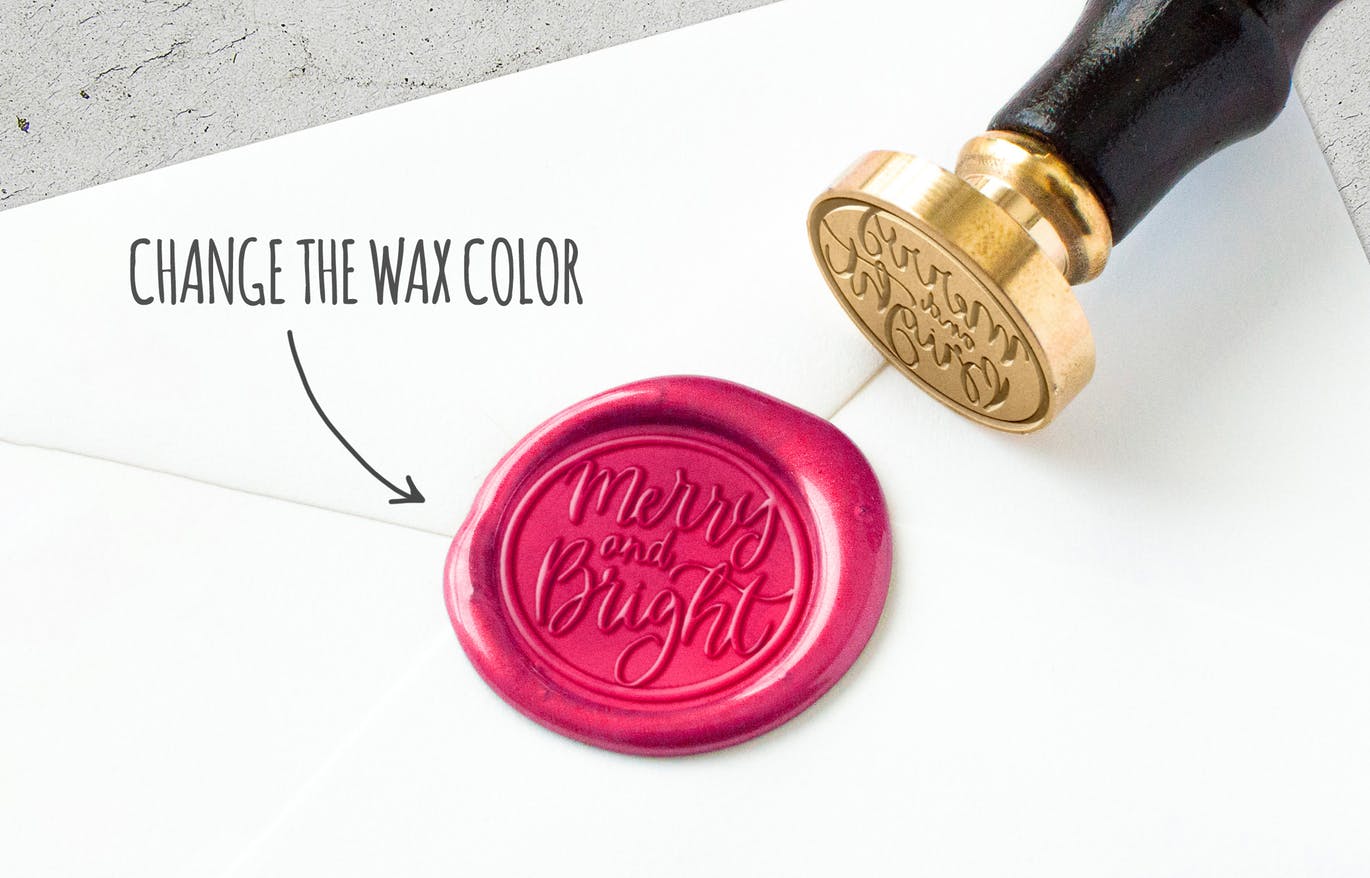 蜡封Logo商标设计效果图样机v2 Wax Seal Logo Mockup Vol.2插图(2)