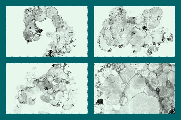 经典半色调墨水气泡背景纹理 Bubble Texture Pack 1.6插图(3)