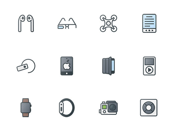 57 枚智能设备图标素材之家精选sketch素材