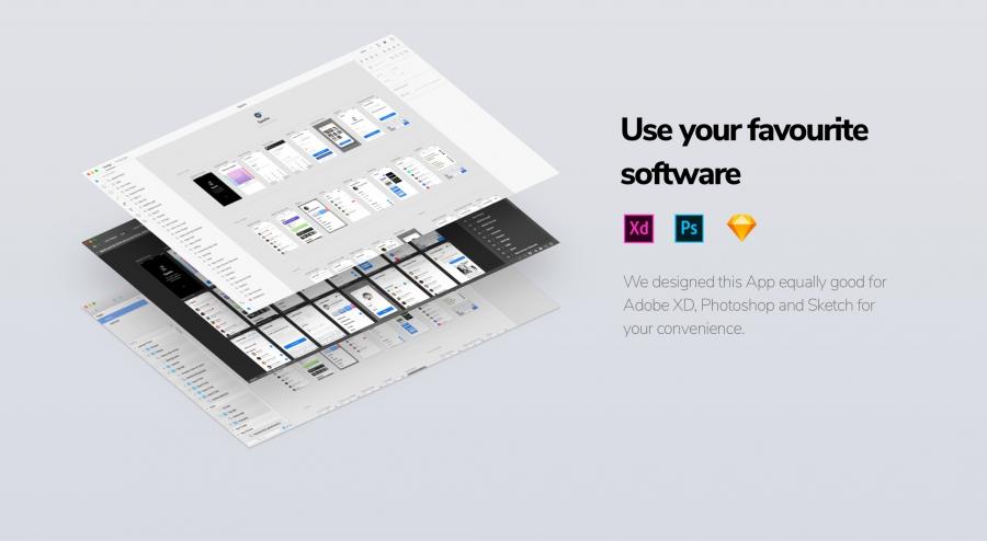 素材库下午茶：专业的iOS11 APP 消息 UI套装打包下载[XD,Sketch,PSD]插图(3)