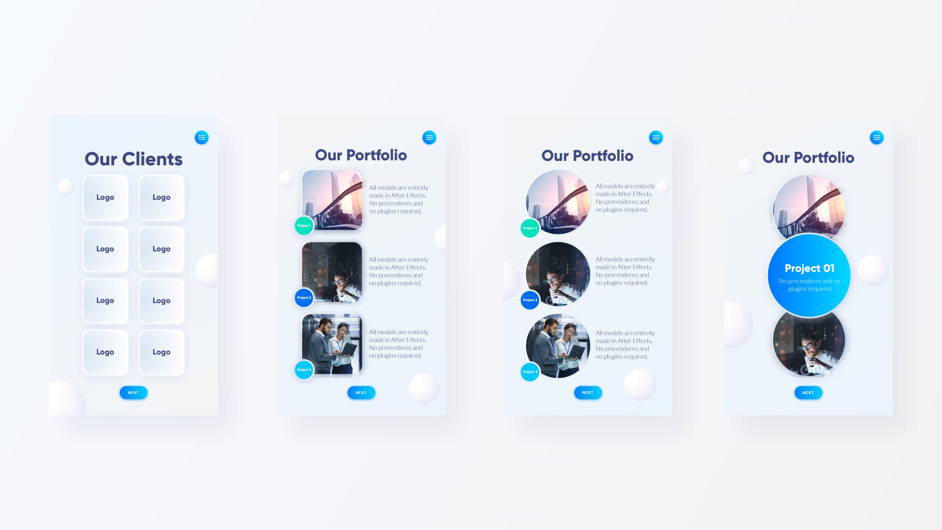 企业品牌宣传H5页面设计模板合集 Corporate Instagram插图(3)