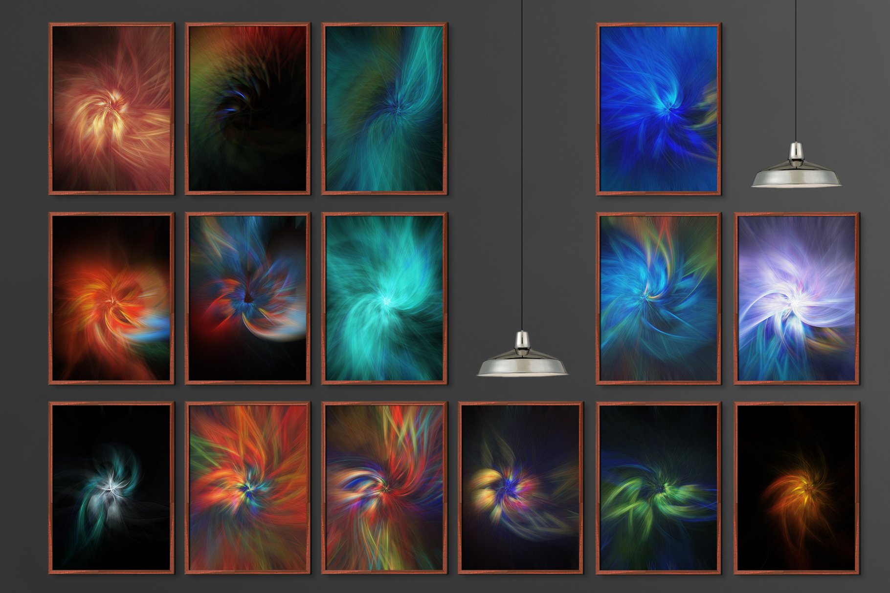 120款高清抽象波浪图形纹理[2.74GB] Abstract Waves插图(2)