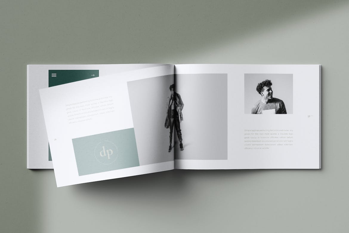 极简版式品牌VI手册设计模板 PAKEAN / Minimal Brand Guidelines插图(13)