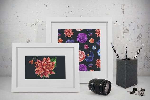 油画艺术品装裱画框样机模板 Framework Scene Creator插图(12)