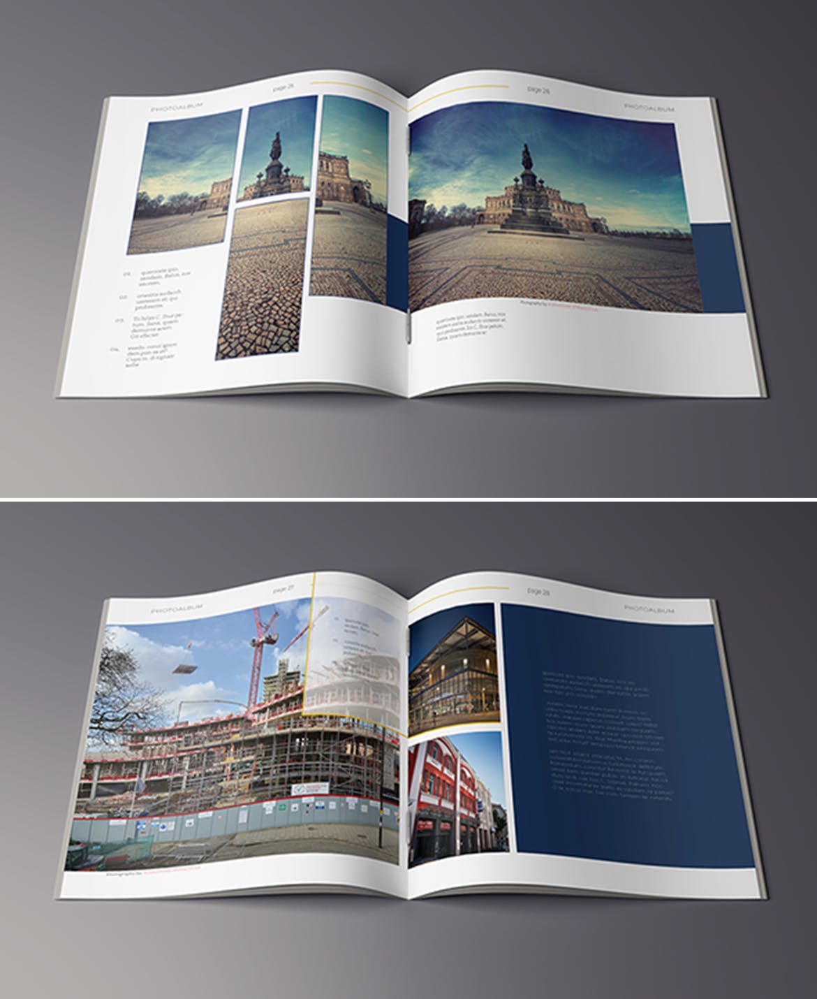 高端摄影作品集画册设计模板 Photography Album插图(8)