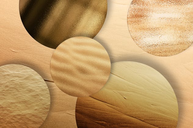 50个超有质感高分辨率金色闪光箔纸纹理素材 50 Gold Textures插图(8)