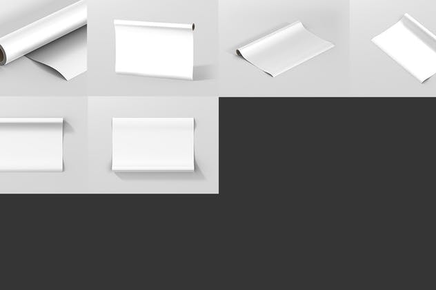 礼品精美包装纸印花设计样机模板 Gift Wrapping Paper Mockup插图(11)