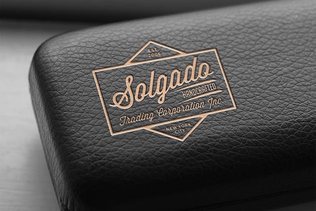 服装缝纫风格Logo样机v1 Logo Mock-Ups / Vol.1插图(10)