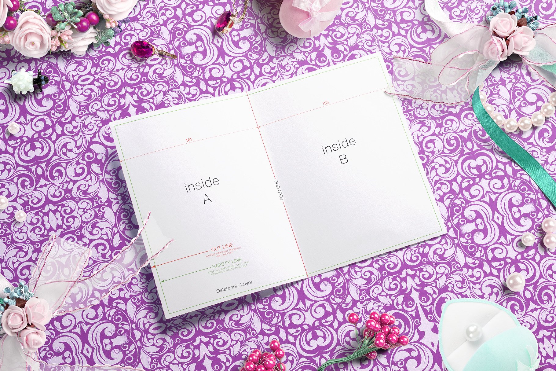 婚礼邀请卡样机模板[1.8GB] Wedding Greeting Cards mockups v.2插图