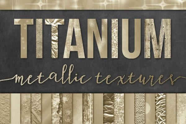 浅色金箔纹理/背景 Light Gold Foil Textures/Backgrounds