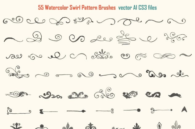 冬季主题水彩设计套装 Winter Design Watercolor Pack插图(3)