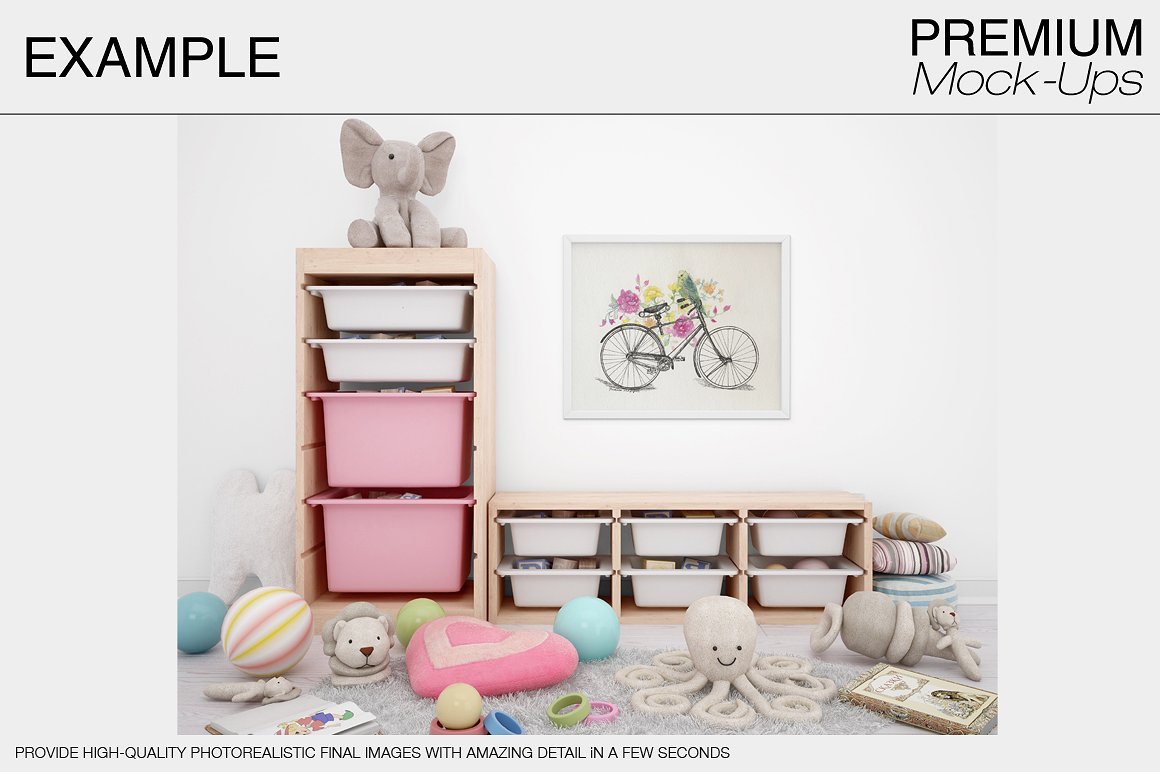 温馨可爱的孩子房间展示模型下载[psd]插图(12)