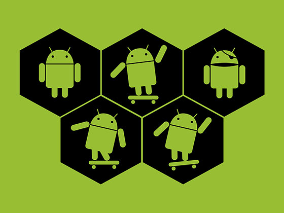 Five Fun Android Icons素材之家精选sketch素材