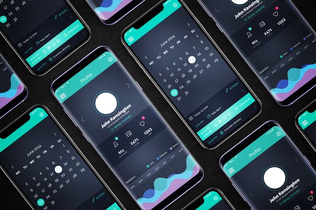 Android & iOS 客户端UI设计演示样机 Android & iOS Mockup插图(3)