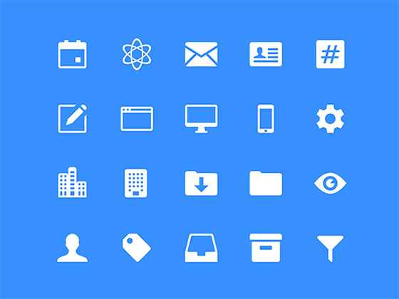 仪表板图标集素材之家精选sketch素材
