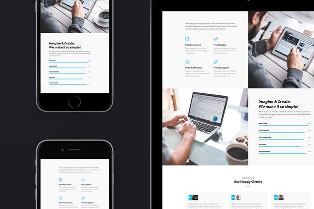 完美像素创意多用途企业网站设计PSD模板 Bigger – Business Multi-Purpose PSD Template插图(10)