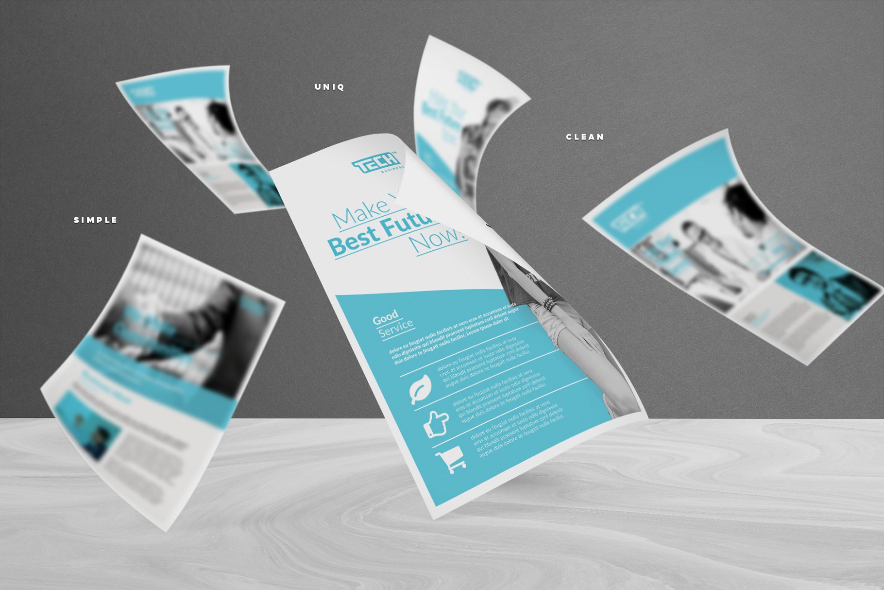 经典实用商业广告传单模板 Ads Flyer插图(1)