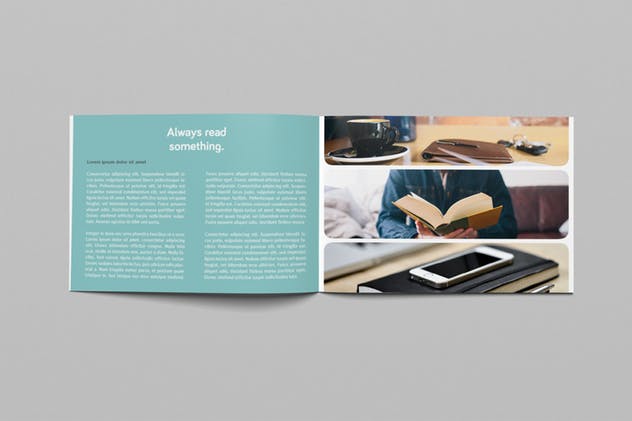 横向规格时尚摄影杂志画册设计 Rounded Landscape Magazine插图(7)