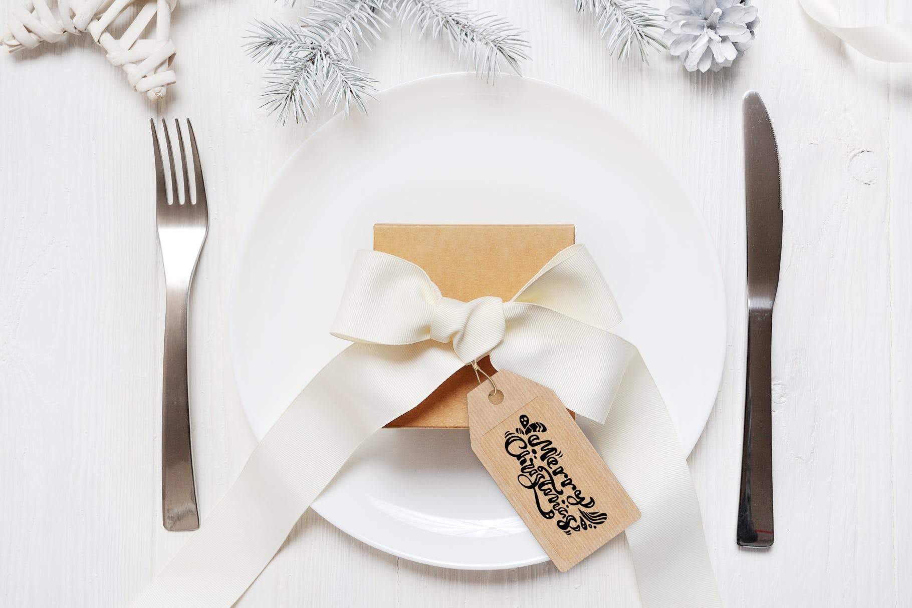 圣诞节礼物标签矢量设计图形素材 Christmas Gift Tags插图(1)