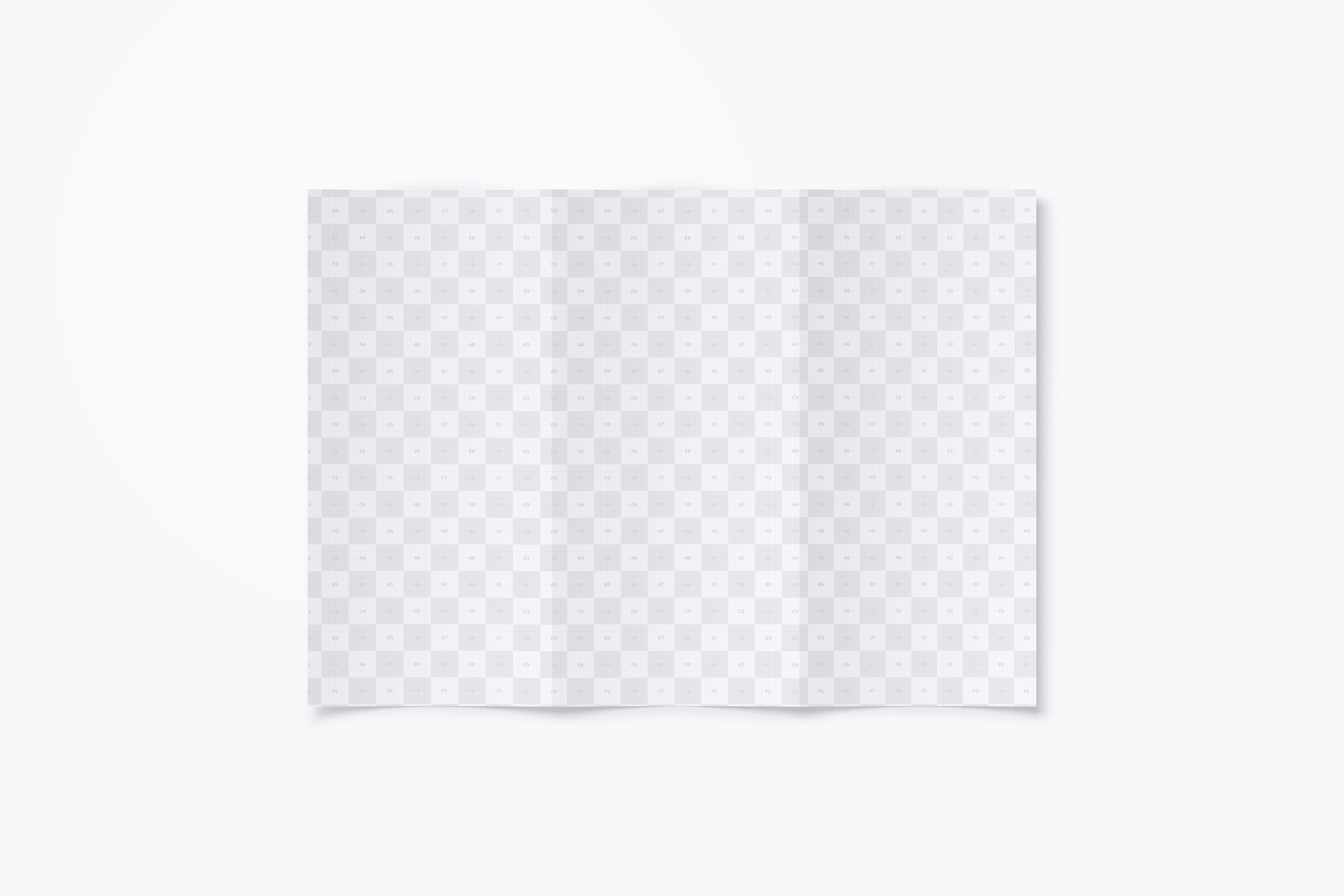 A4纸尺寸三折页传单小册子设计样机03 A4 Trifold Brochure Mockup 03插图(1)