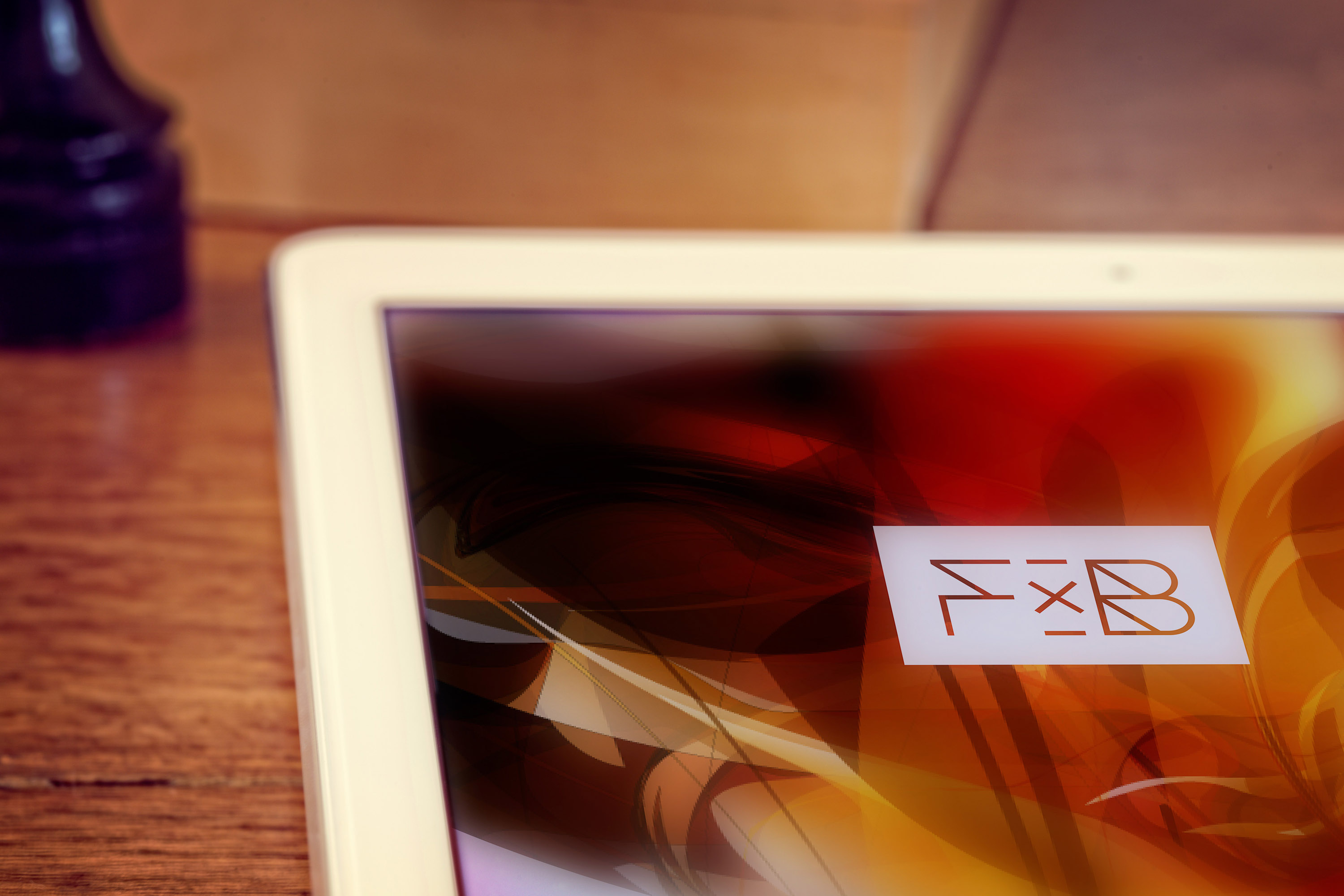 iPad Air平板电脑局部特写样机模板 iPad Air 2 Mockup插图