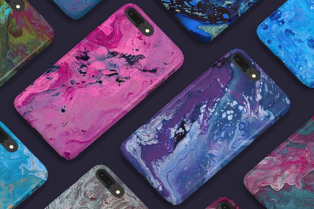 丙烯酸树脂油画颜料抽象肌理纹理 Acrylic Abstraction Textures插图(4)