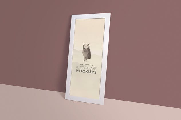 现代简约风室内橱窗艺术框架样机 Gorgeous Frame Mockups插图(2)