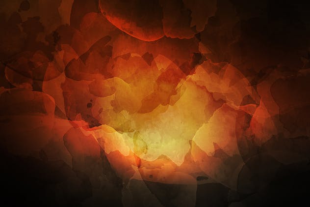 抽象彩色画布水彩背景 Abstract Watercolor Backgrounds插图(1)