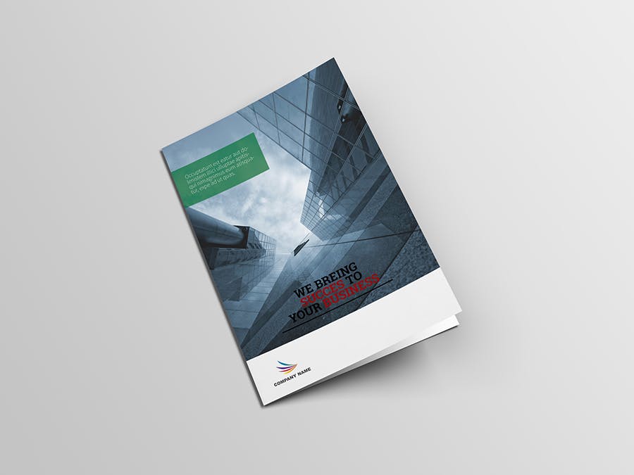 高品质的房地产两折页海报宣传单DM设计模板插图(2)