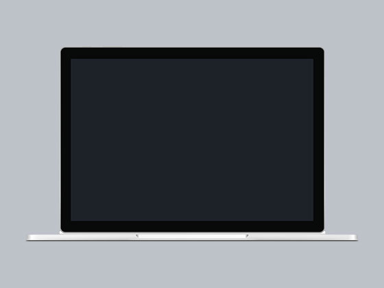 Microsoft Surface Book 模型素材之家精选sketch素材