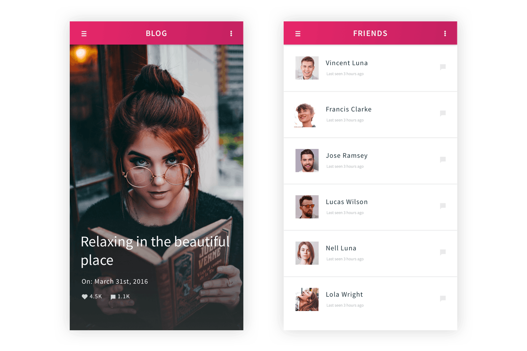 社交媒体&社交分享主题APP应用SKETCH设计套件 Sushy – Social Media Ui Kit for Sketch App插图(4)